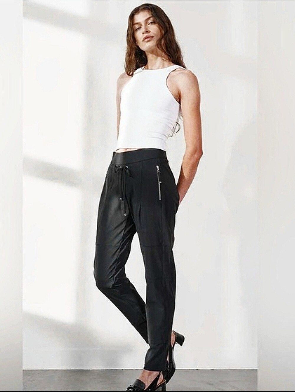 Raffaello Rossi Candy Pant US 8 Black Jogger